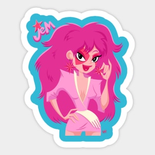 Jem! Sticker